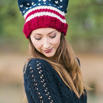 Star Spangled Kitten Cat Hat