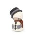 SNOWMAN Kokeshi Doll