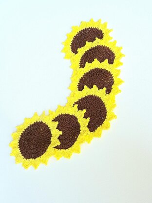 Sunflower coaster