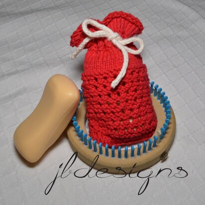 Garter & Lace Soap Sack