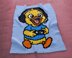 Baby Duck Gamer Blanket C2C Crochet Pattern Home Decor Digital Download