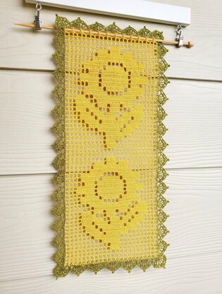 Sunflower Table Runner