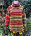 Check-Mate Basket Stitch Sweater with Separate Cowl