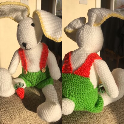 Lenny The Bunny in Rico Creative Cotton Aran