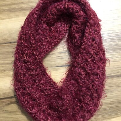 Shell Stitch Infinity Scarf