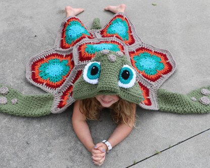 Hooded Sea Turtle Blanket