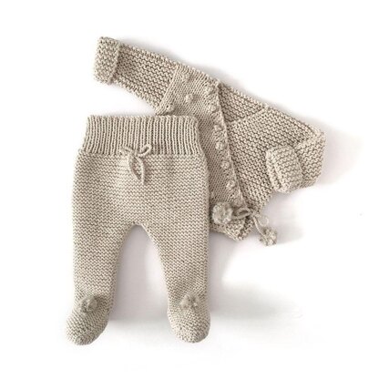 Size 3-6 months - NUR Knitted Leggings