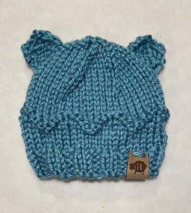 Baby Bear Newborn Beanie