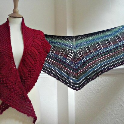 Autumn Berries Shawl