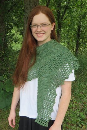 Garden Trellis Shawl