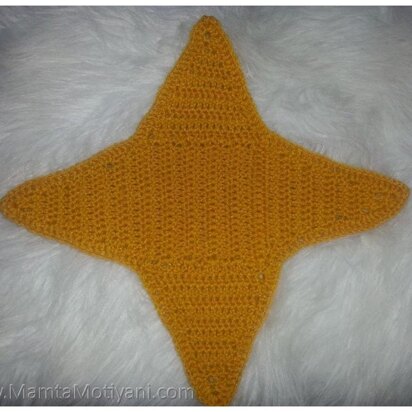 Aruba Star Crochet Applique Pattern Unique & Unusual