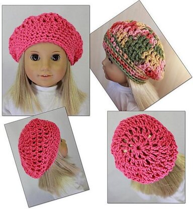 Cozy Winter Beanie for 18 inch Dolls