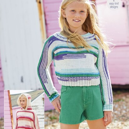 Hoodie and Sweater in Stylecraft Savannah - 9986 - Downloadable PDF