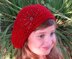 Embroidered Beaded Beret