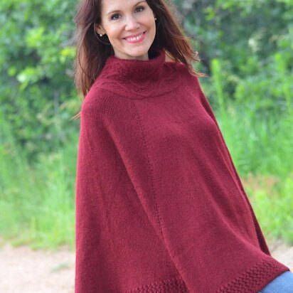 Alado Poncho - knitting pattern