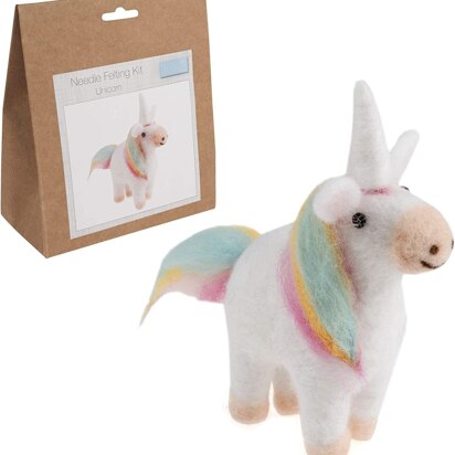 Trimits Needle Felting Kit: Unicorn - 13 x 14cm