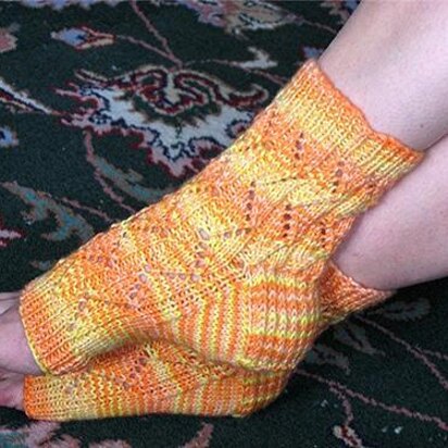 ZigZag Lace Pedi Socks