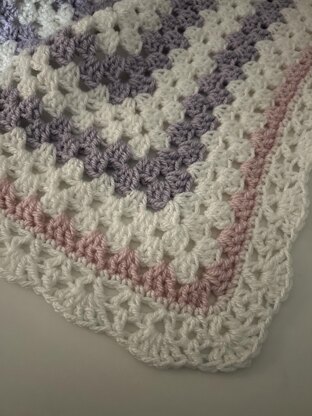 Granny square blanket