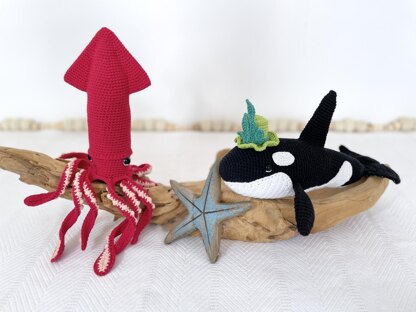 Kalla the Orca Whale Amigurumi