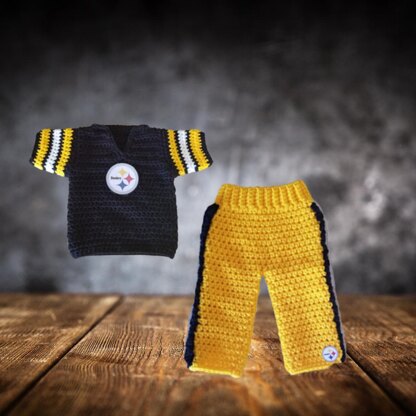 Baby football outfit