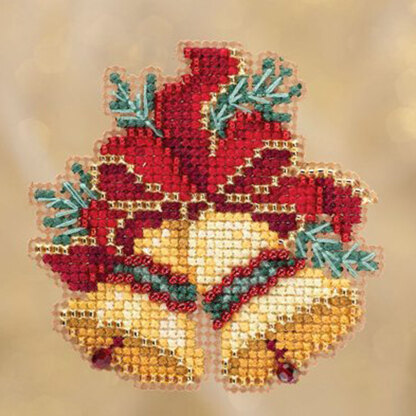 Mill Hill Christmas BellsÿOrnament Cross Stitch Kit - 2.75in x 2.5in