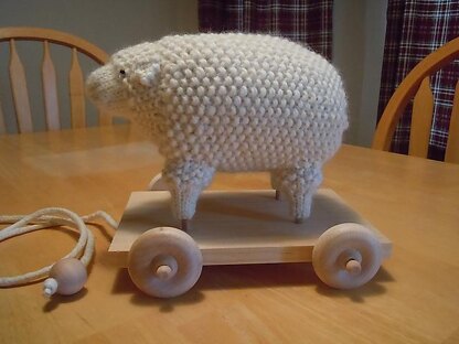 Old Fashioned Sheep Toy