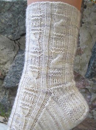 Grecian Columns Socks