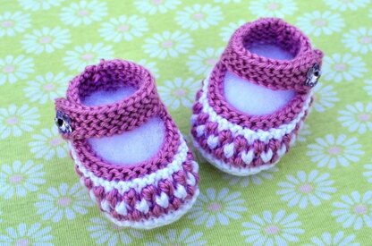 Little Stars Baby Booties