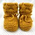 Bubble Stitch Booties