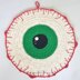 Halloween Eyeball Dishcloth