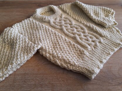 Celtic Cable Aran Sweater