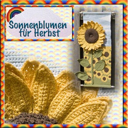 Wandbehänge „Vier Jahreszeiten" - Sonnenblumen