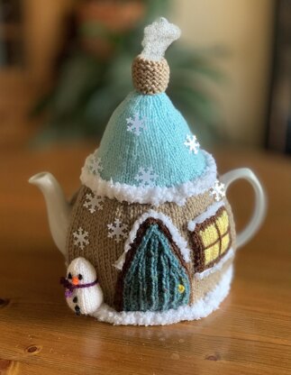 Winter Fairy House Tea Cosy