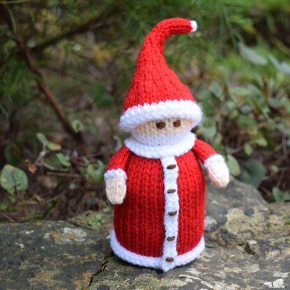 Santa Claus & Mrs Claus Doll Knitting Pattern - Toy Knitting Pattern