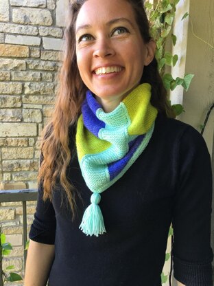 Color Block Cowl