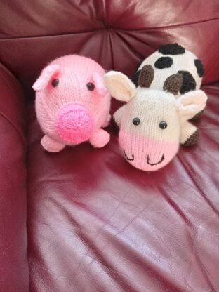 Cow and pig