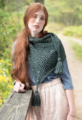 Balsam Scarf in Berroco Remix - Portfolio5-10 - Downloadable PDF