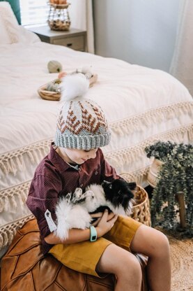 Pine Fair Isle Hat