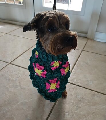 Boho Turtleneck Pet Bandana