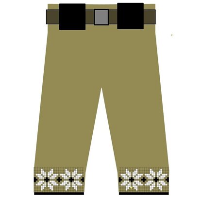 Viking Trousers with Belt Bag