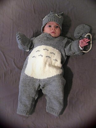 Totoro baby outfit