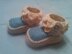 Crocodile Stitch Baby Booties