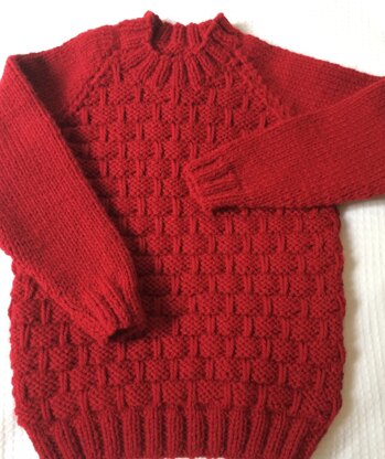 Boys Aran jumper