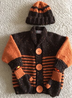 Toddler's cardigan set