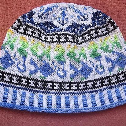 Under the Sea Beanie - knitting pattern