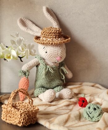 Rabbit Amigurumi Pattern Bunny Crochet