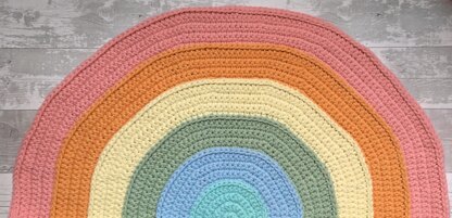 Pastel Rainbow Rug