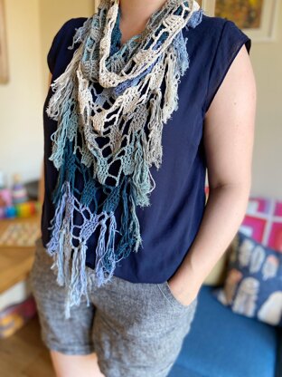 Seaglass Bandana Scarf