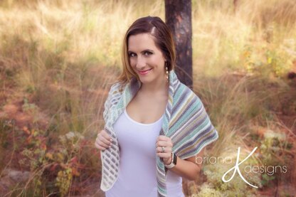 Brick and Mortar Shawl Crochet