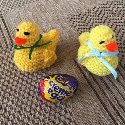 Easter Chicks - with Cadbury's Creme Eggs